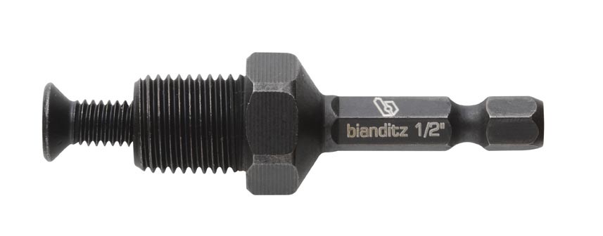 Adaptador Portabrocas Bianditz 1/2"x20 h. 52mm